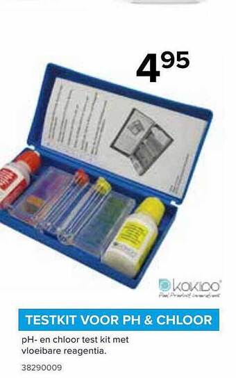 Euroshop Testkit Voor Ph & Chloor aanbieding