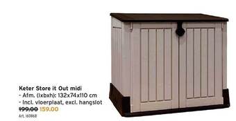 GAMMA Keter Store It Out Midi aanbieding