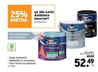 Levis Ambiance Muurverf