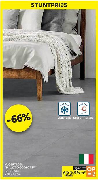 Zelfbouwmarkt Vloertegel aanbieding