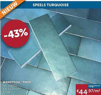 Zelfbouwmarkt Wandtegel aanbieding