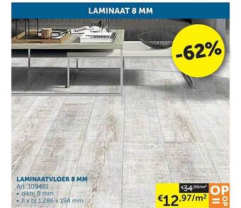 Laminaatvloer 8 Mm