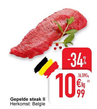 Cora Gepelde steak II aanbieding