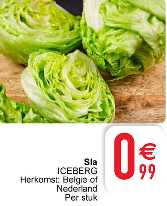 Cora Sla Iceberg aanbieding