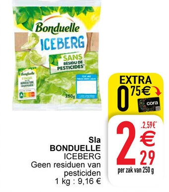 Cora Sla Bonduelle aanbieding