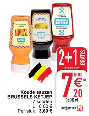 Cora Brussels Ketjep Koude sauzen aanbieding