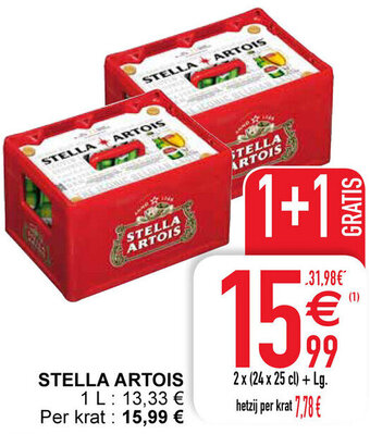 Cora Stella Artois aanbieding