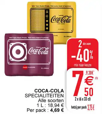 Cora Coca-Cola Specialiteiten aanbieding