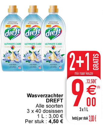 Cora Dreft Wasverzachter aanbieding