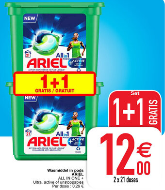 Cora Ariel Wasmiddel in pods aanbieding