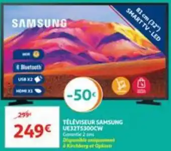 Auchan Televiseur samsung 81CM 932") smart TV-LED aanbieding