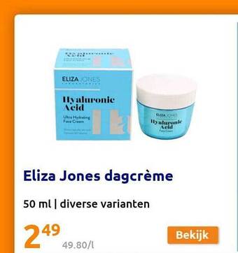 Action Eliza jones dagcrème aanbieding
