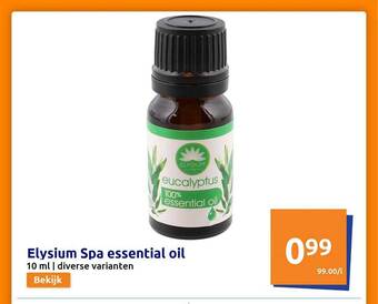 Elysium spa essential oil