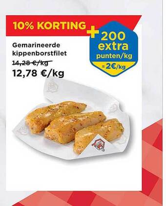 Gemarineerde kippenborstfilet