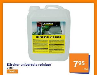 Action Kärcher universele reiniger aanbieding