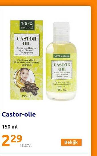 Action Castorolie aanbieding