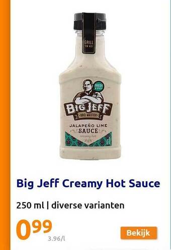 Big jeff creamy hot sauce