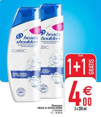 Cora Shampoo head & shoulders aanbieding