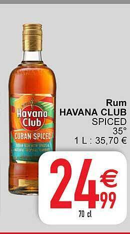Cora Rum havana club aanbieding