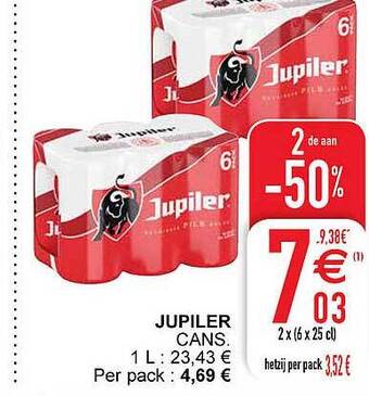 Cora Jupiler aanbieding