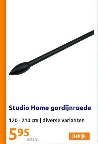 Action Studio home gordijnroede aanbieding