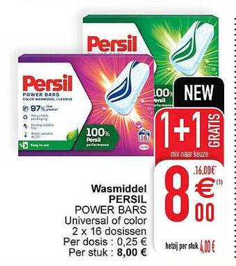 Cora Wasmiddel persil aanbieding