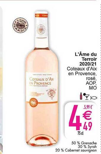 Cora L'âme du terroir aanbieding