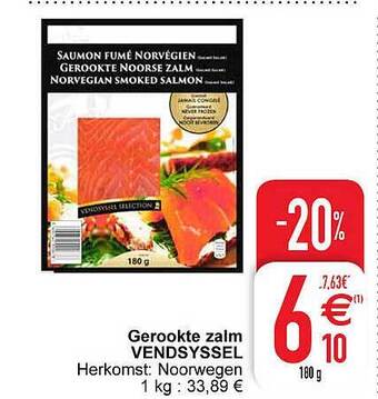 Cora Gerookte zalm vendsyssel aanbieding