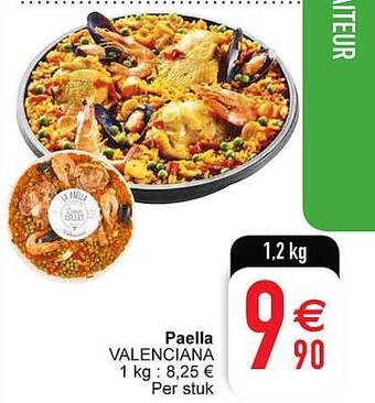 Cora Paella aanbieding