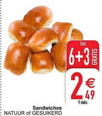 Cora Sandwiches aanbieding
