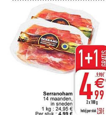 Cora Serranoham aanbieding