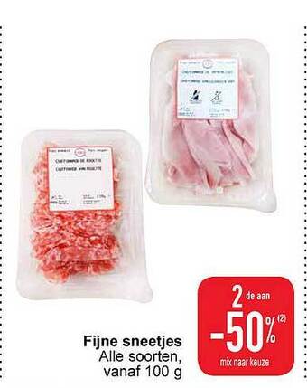 Cora Fijne sneetjes aanbieding