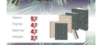 Classeur, ringmap, elastomap, kaftpapier
