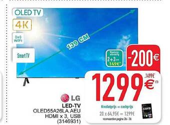 Cora Lg ledtv aanbieding