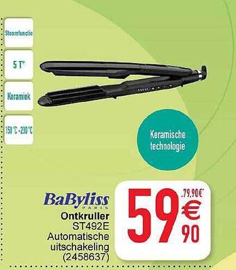 Cora Babyliss ontkruller aanbieding