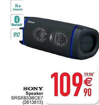 Cora Sony speaker aanbieding
