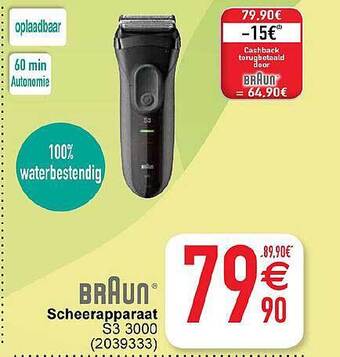 Cora Braun scheerapparaat aanbieding