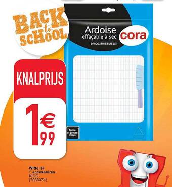 Cora Witte lei + accessoires aanbieding