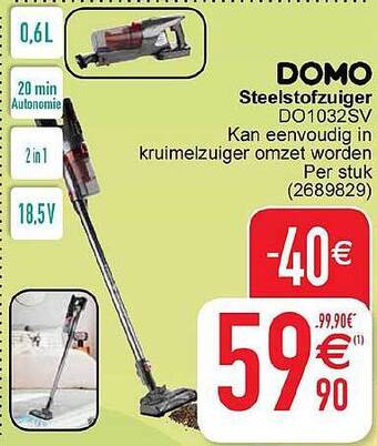 Cora Steelstofzuiger aanbieding