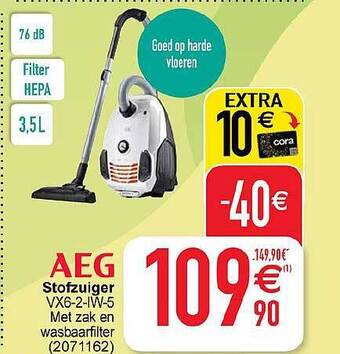 Cora Stofzuiger aanbieding