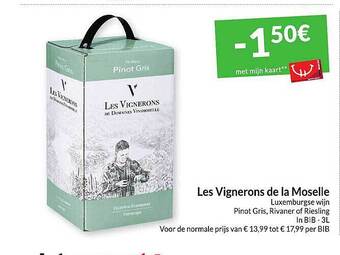 Intermarché Les vignerons de la moselle aanbieding
