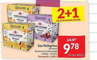 Intermarché San pellegrino momenti aanbieding