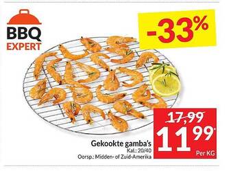 Intermarché Gekookte gamba's aanbieding