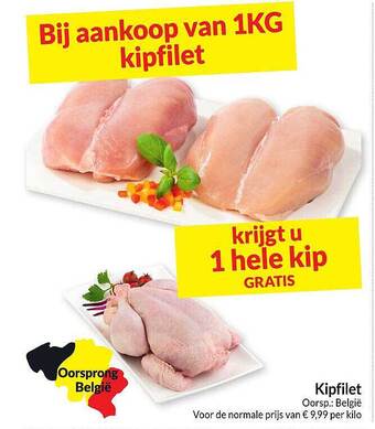 Intermarché Kipfilet aanbieding