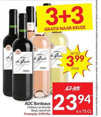 Intermarché Aoc bordeaux aanbieding
