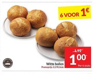 Intermarché Witte bollen aanbieding