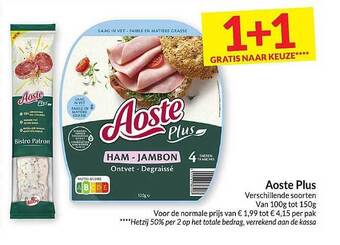 Intermarché Aoste plus aanbieding