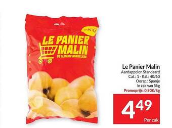 Intermarché Le panier malin aardappelen aanbieding