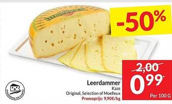 Intermarché Leerdammer kaas aanbieding