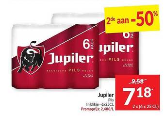 Intermarché Jupiler pils aanbieding